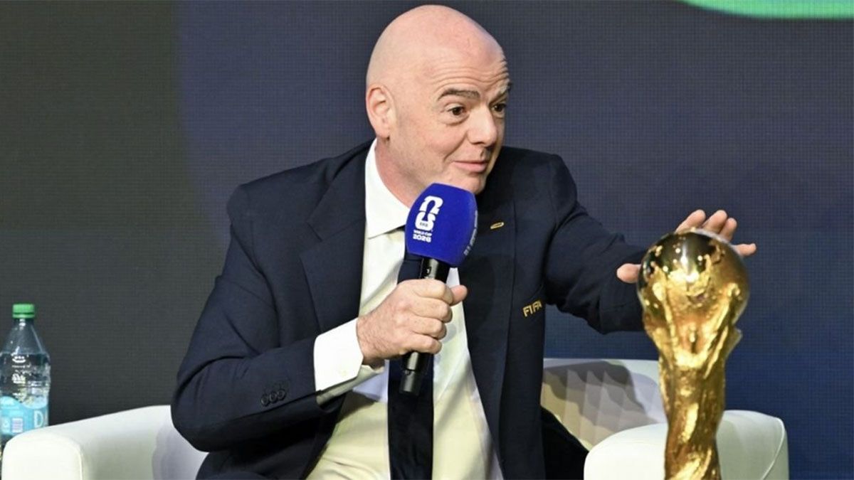 Gianni Infantino habl&oacute; sobre la situaci&oacute;n de la Selecci&oacute;n de Ir&aacute;n.