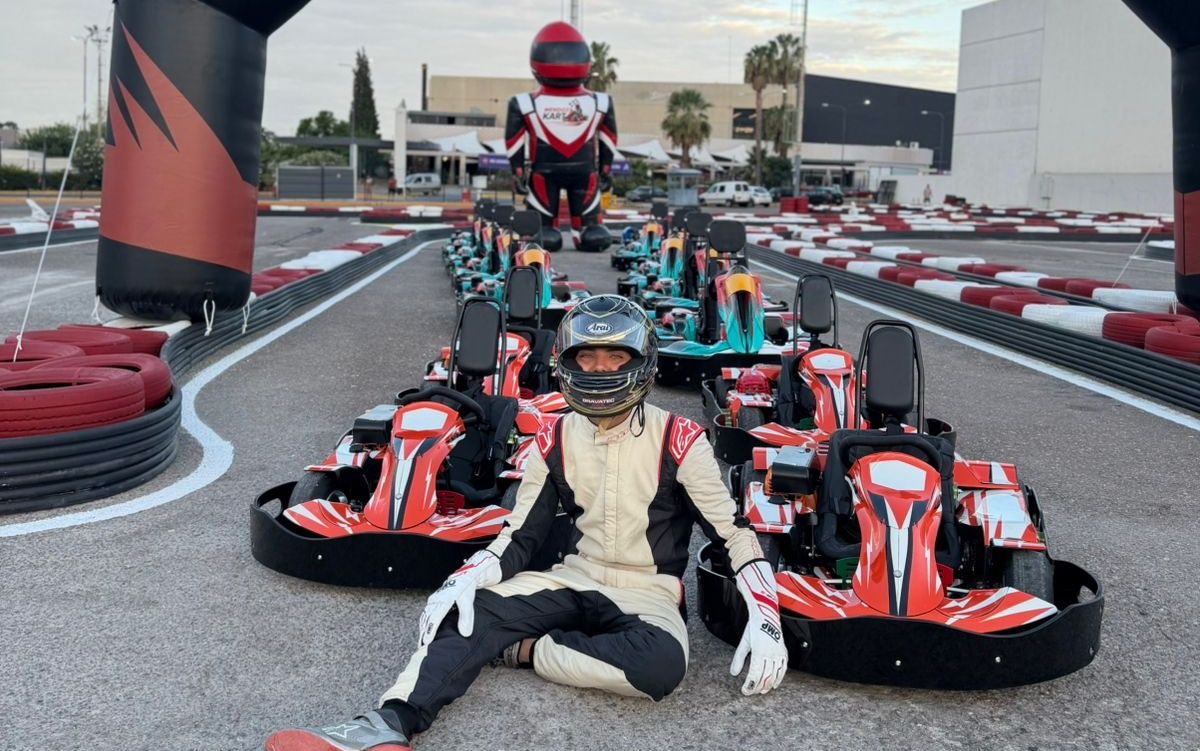 Tomás Vitar presentó Mendoza Kart: el ambicioso complejo de velocidad que revoluciona Mendoza