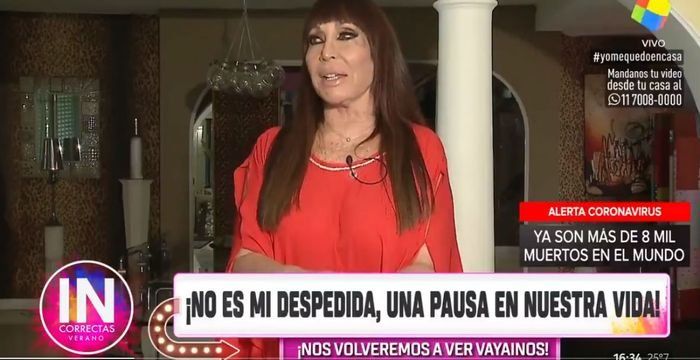 El inesperado anuncio de Moria Casán: Hoy es el penúltimo programa de Incorrectas