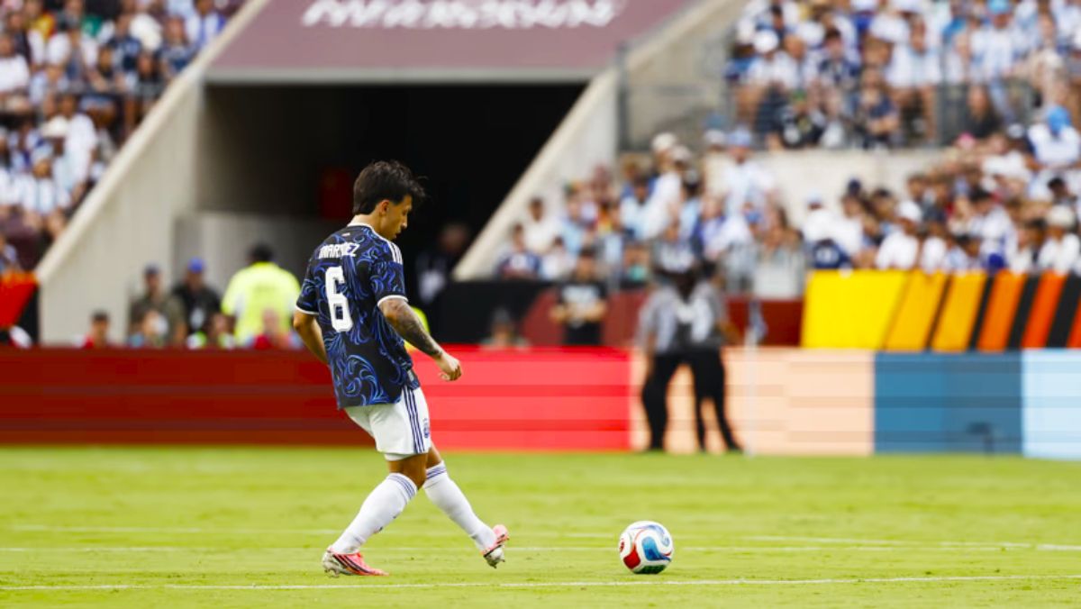 LIsandro Martínez fue uno de los referentes de la Selección Argentina que habló tras el amistoso internacional contra Honduras.