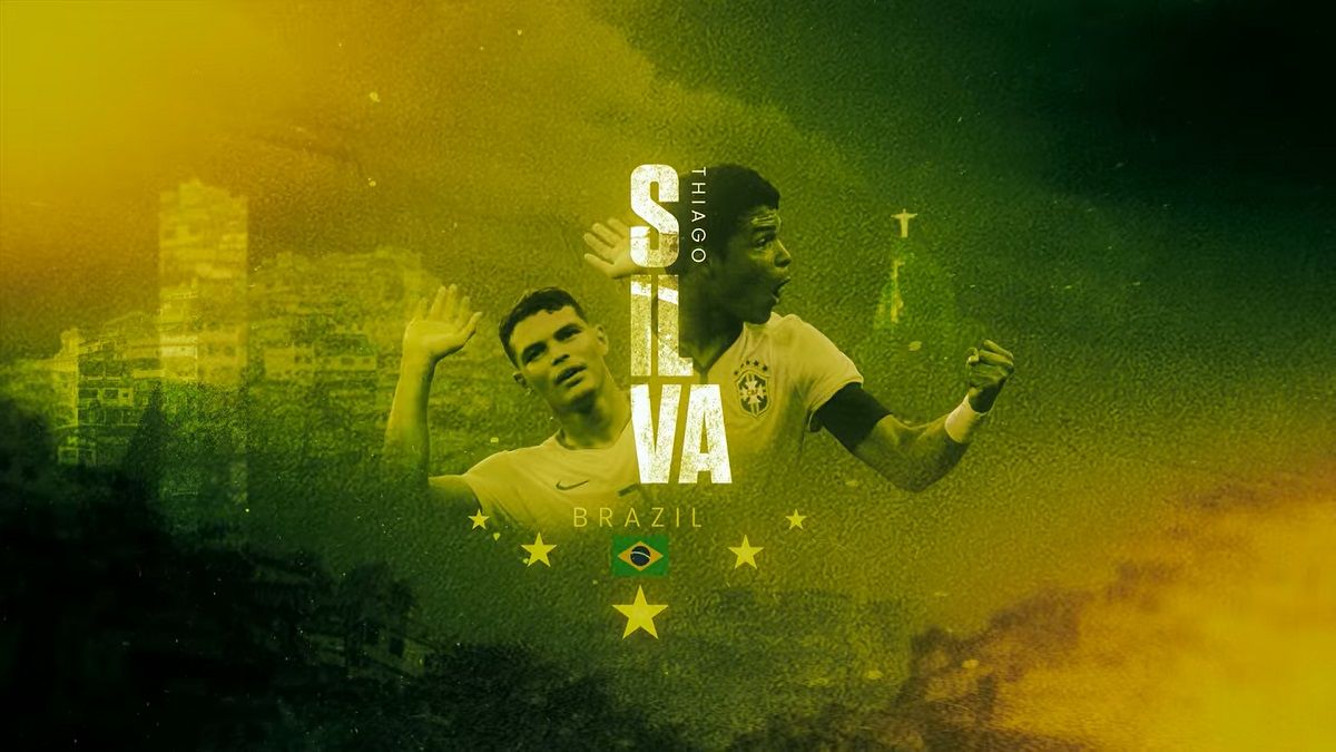 El capitán brasilero, Thiago Silva, es uno de los elegidos por Netflix y FIFA para esta primera temporada.