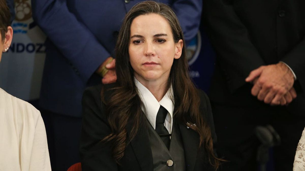 Mercedes Rus, ministra de Seguridad de Mendoza. Mercedes Rus, ministra de Seguridad de Mendoza.