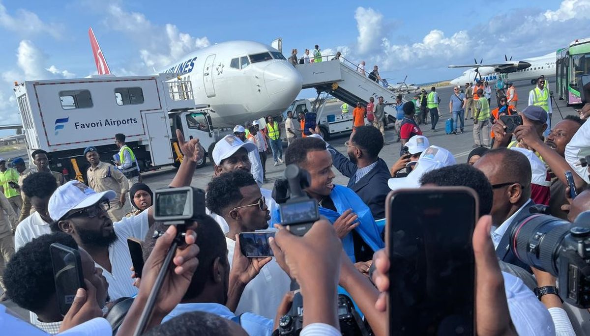 El árbitro de la FIFA regresó a Somalia.