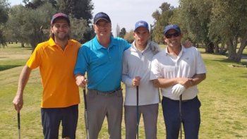 Primeros golpes en el torneo por parejas en el Club de Campo