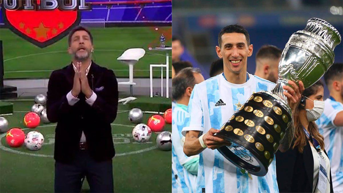 Qué dijo Toti Pasman tras el título y el gol de Di María