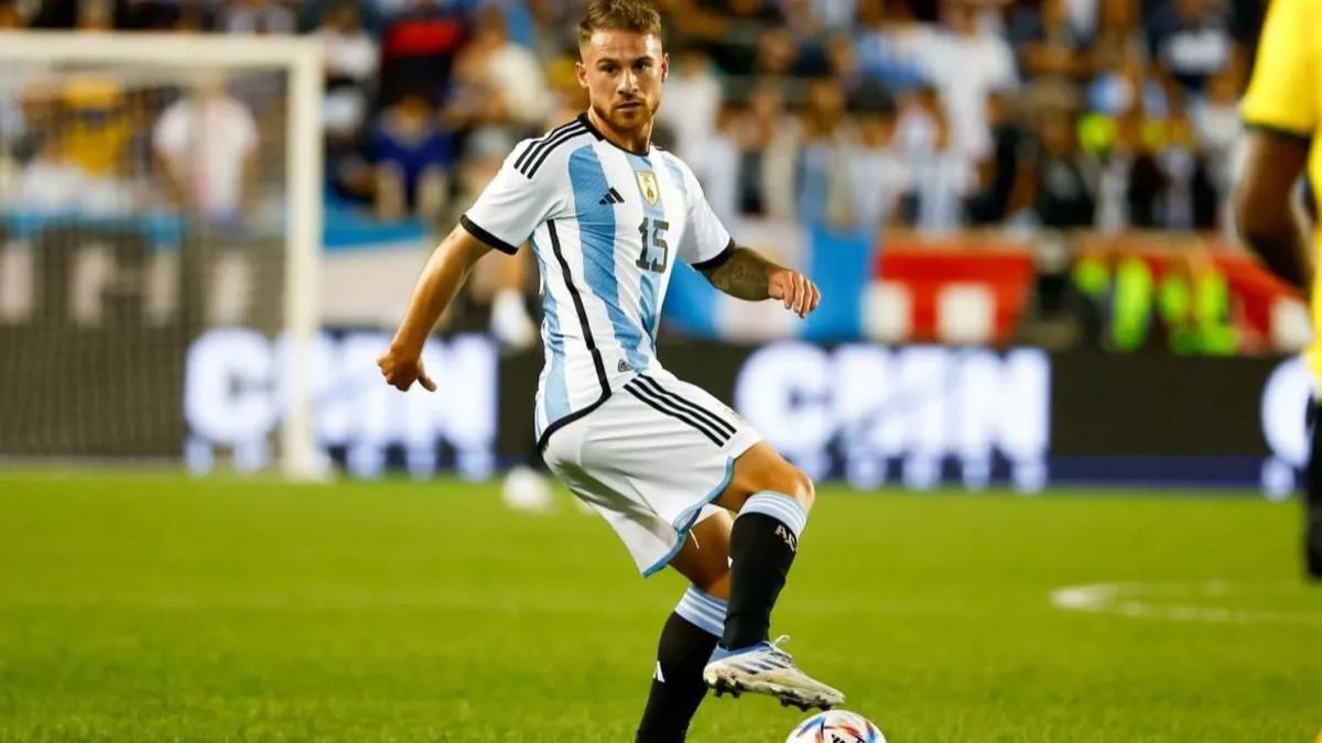 Alexis Mc Allister se prepara para disputar una nueva Copa América.