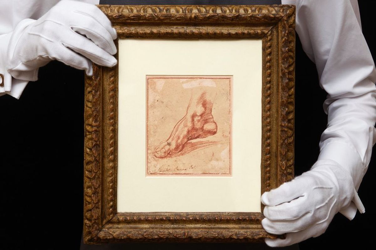 Este dibujo podría valer 2 millones de dólares. Este dibujo podría valer 2 millones de dólares.