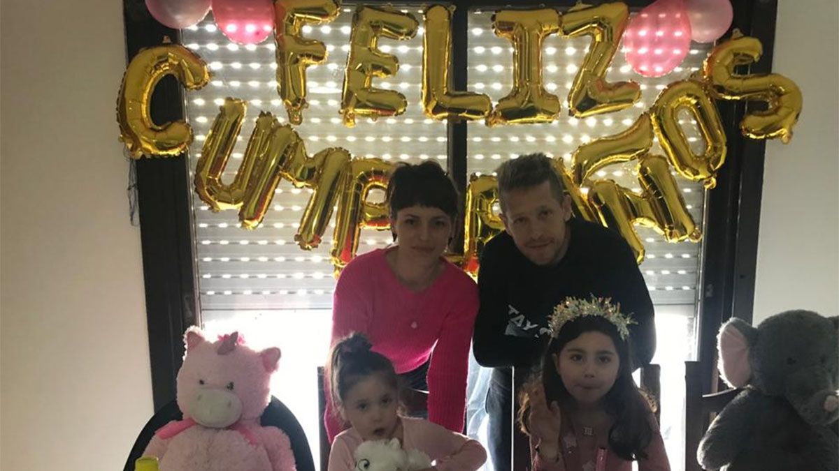 La familia de Fernando Brandán en pleno.