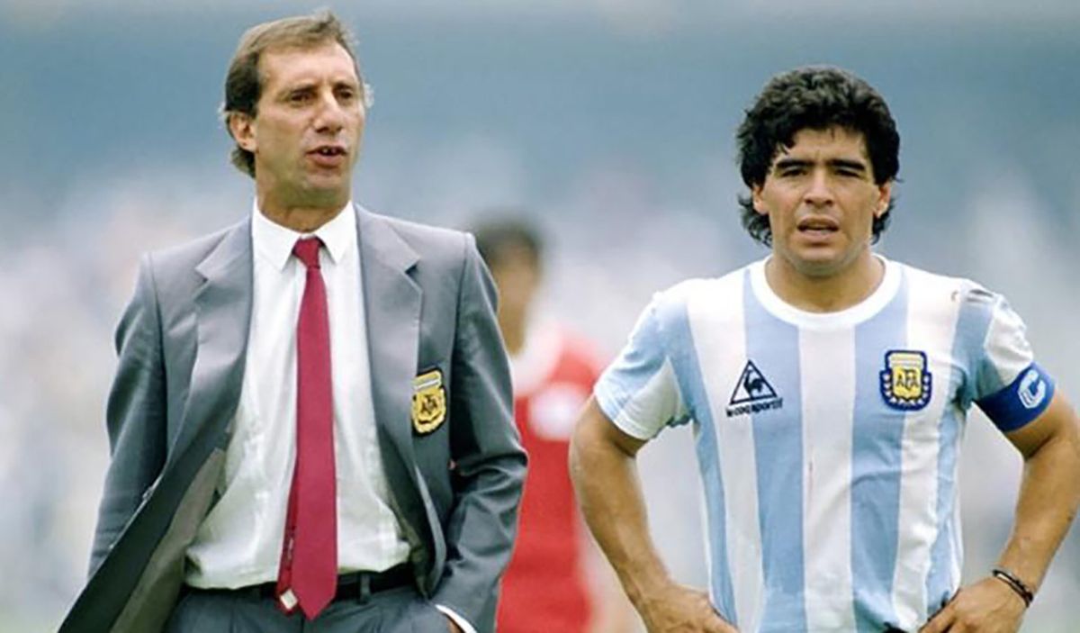 Bilardo y Maradona condujeron a la Selecci&oacute;n argentina al campeonato del mundo en 1986.