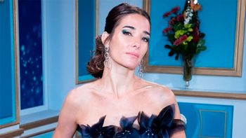 Juana Viale en look de gala: 