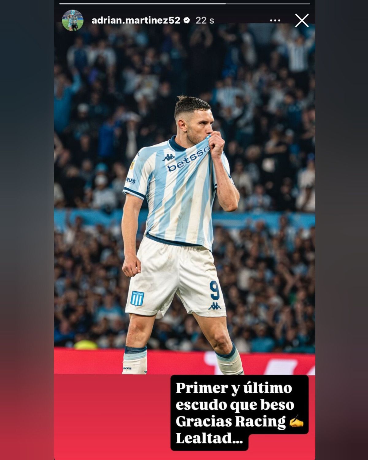 La historia de Maravilla Martínez en Instagram donde promete 