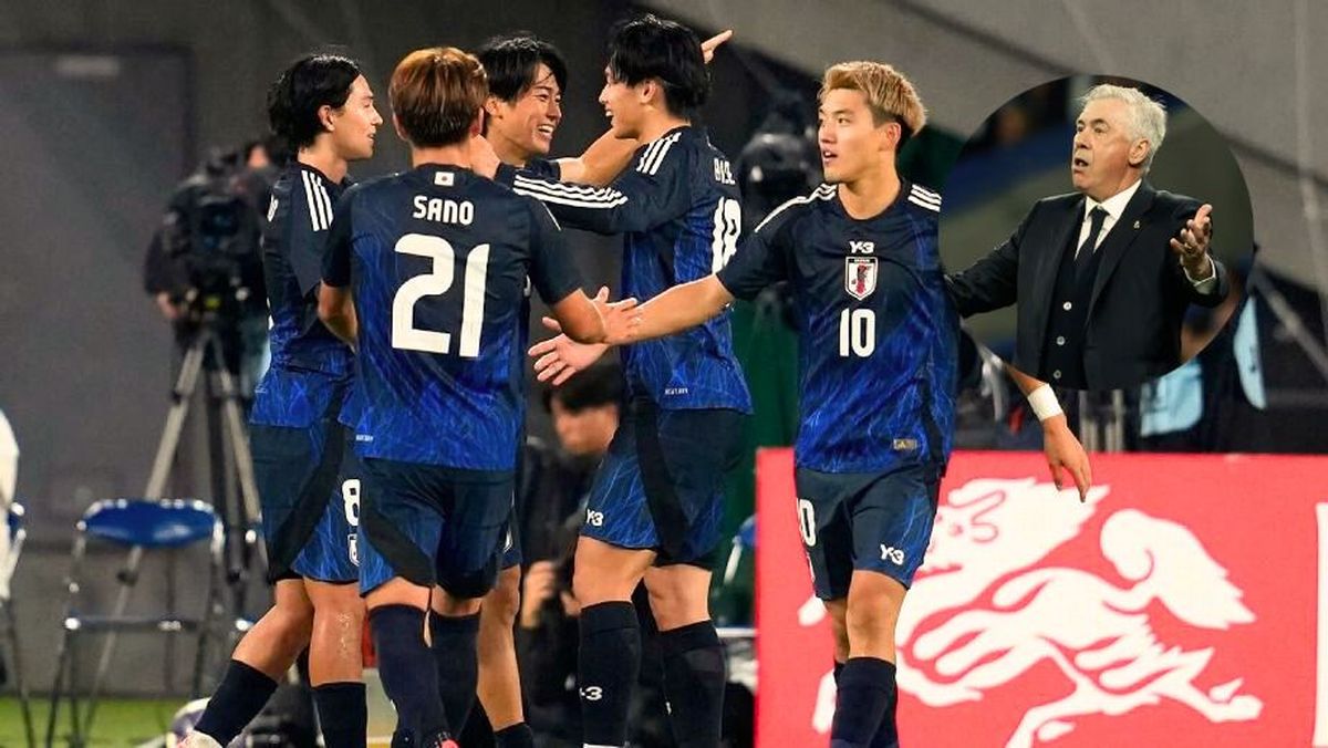 Jap&oacute;n festeja, Carlo Ancelotti sufre.