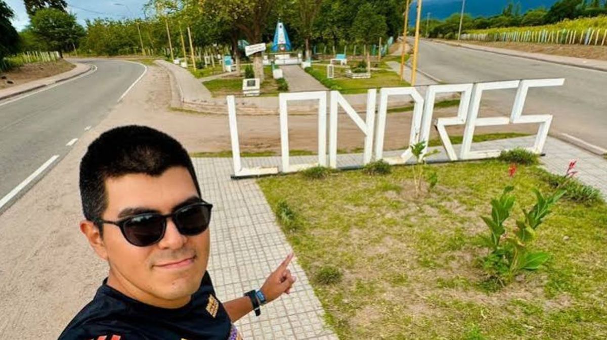 Londres, el pueblo argentino de curioso nombre inglés, pero lleno de fanáticos de la Scaloneta. Foto: gentileza&nbsp;