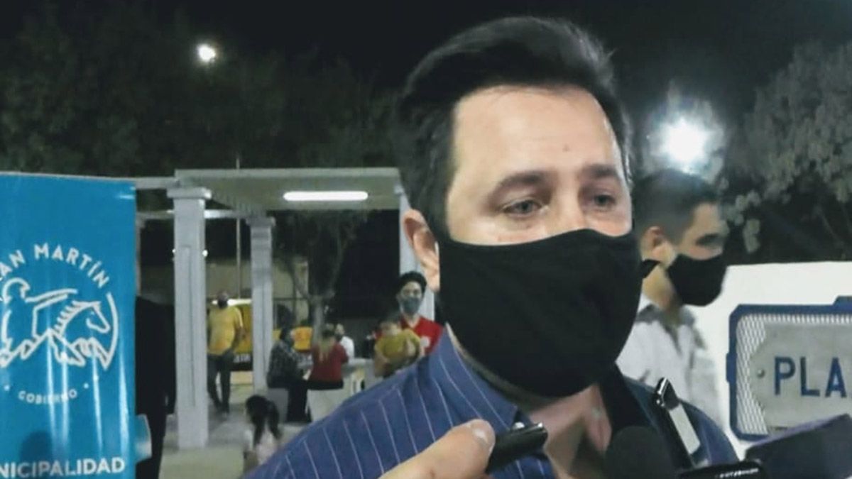 El secretario de Gobierno de San Martín, Mauricio Petri