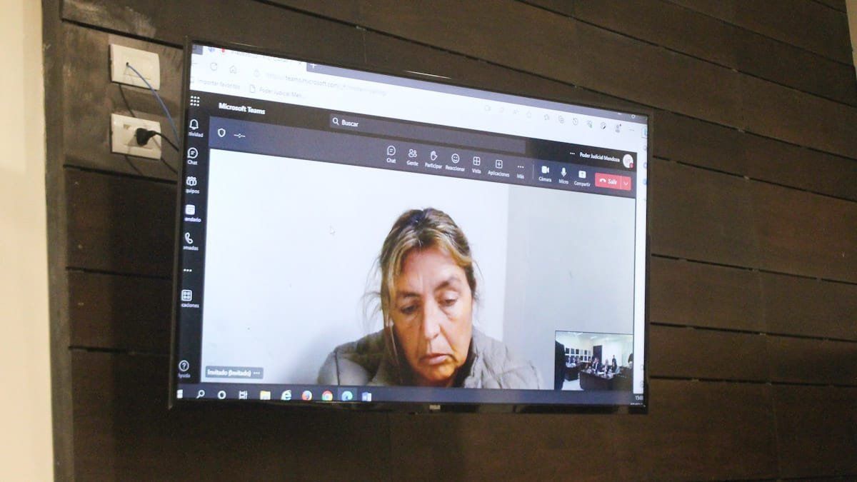 La empleada legislativa Sandra Astudillo Staffolani.