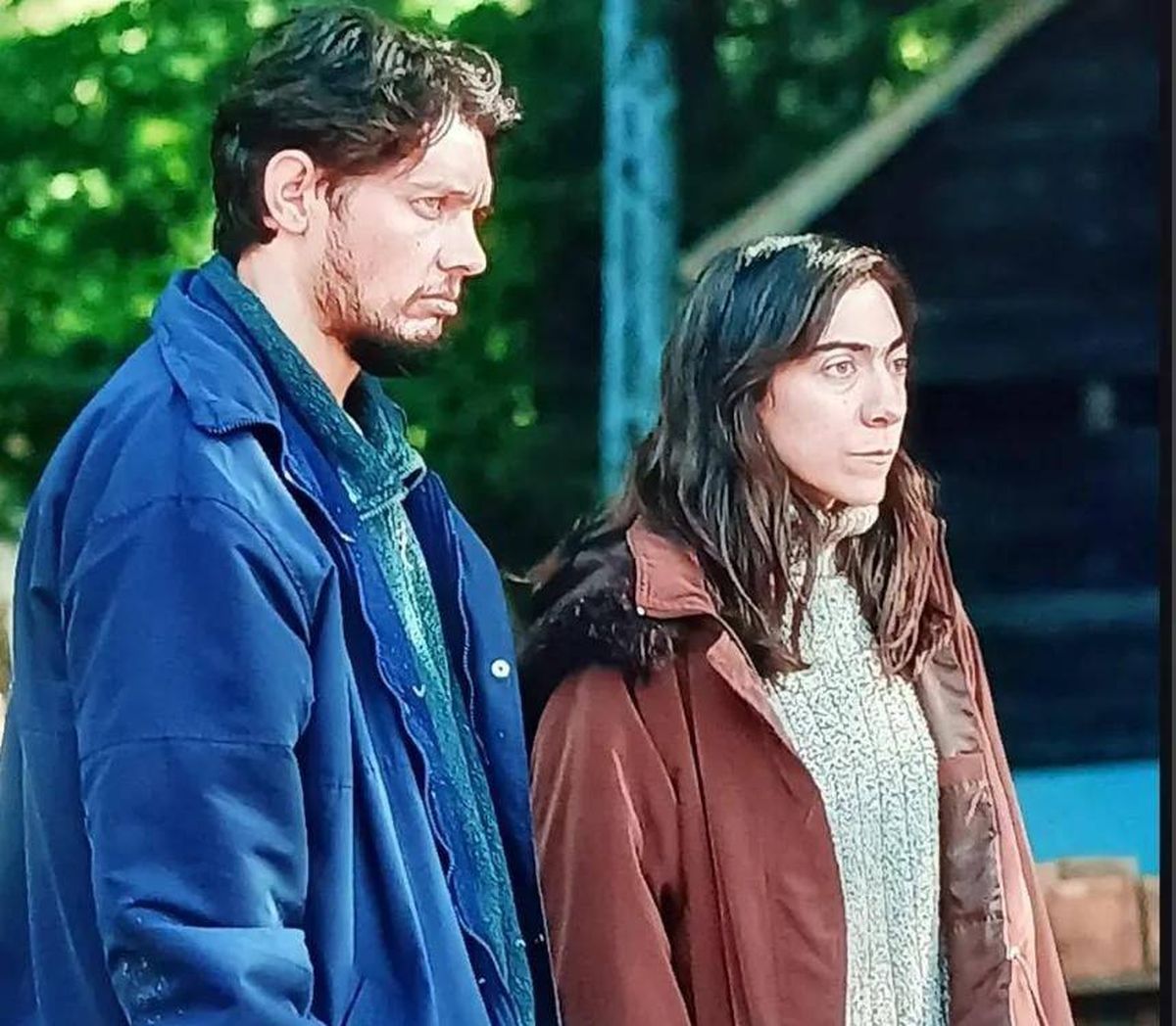 La actriz mendocina Tania Casciani en una escena de la serie La actriz mendocina Tania Casciani en una escena de la serie