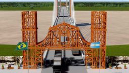 Este puente beneficiará al negocio entre Argentina y Brasil. Este puente beneficiará al negocio entre Argentina y Brasil.