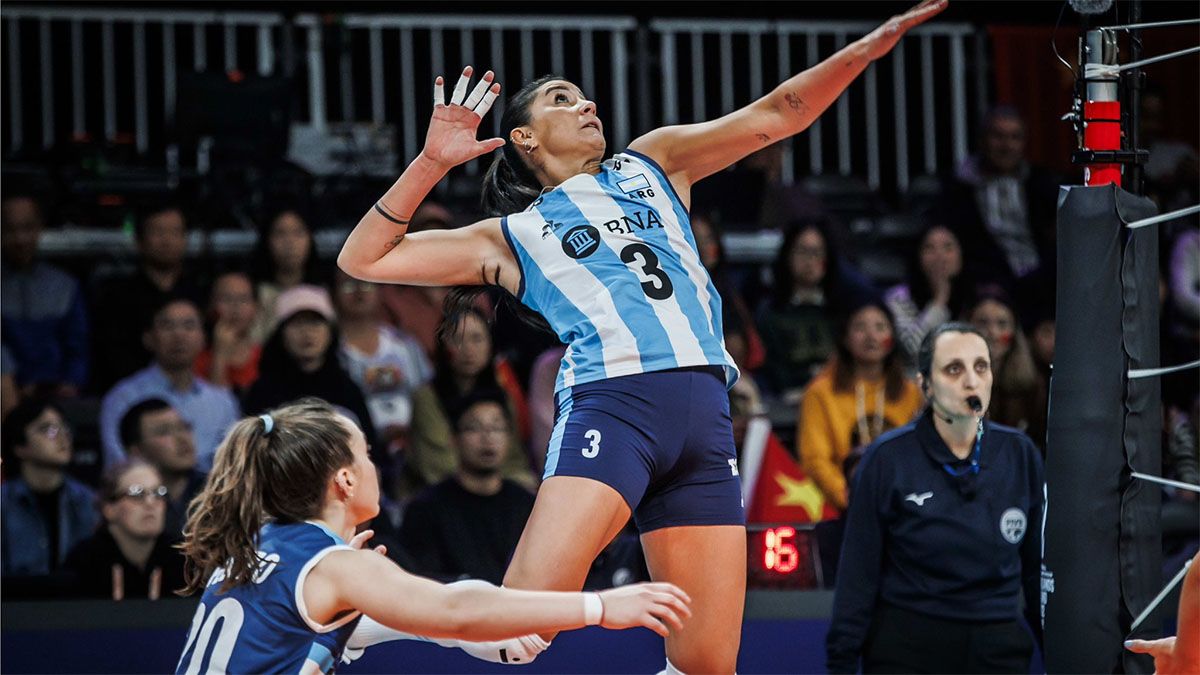 Las Panteras cayeron ante China en el Mundial de Vóley.