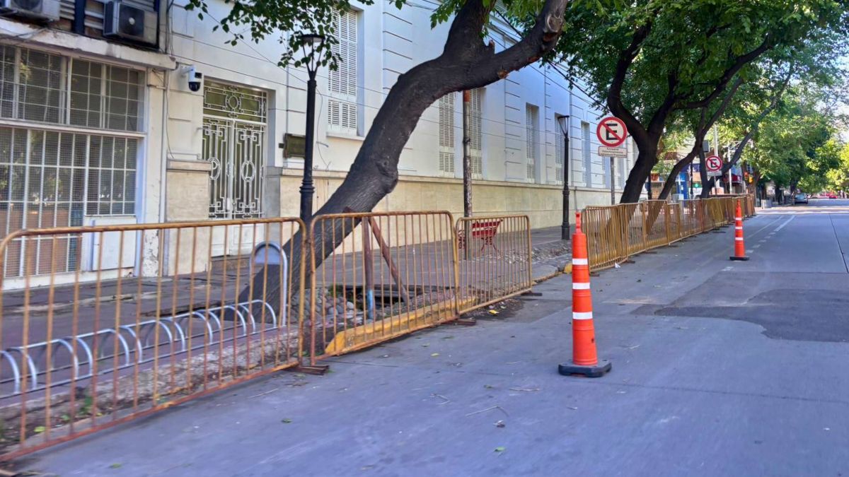 La Legislatura ya se ve vallada, preparada para la sesión y la marcha por la minería.