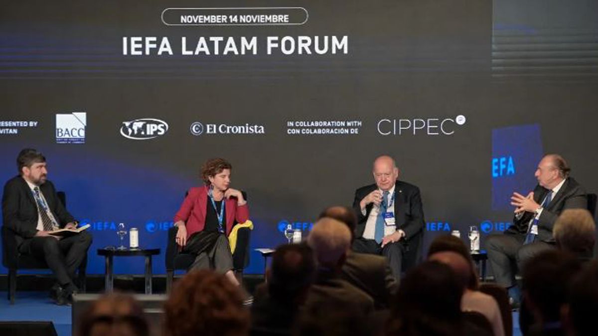 El presidente de Integra Capital SA, José Luis Manzano, habló este lunes en el Latam Forum.
