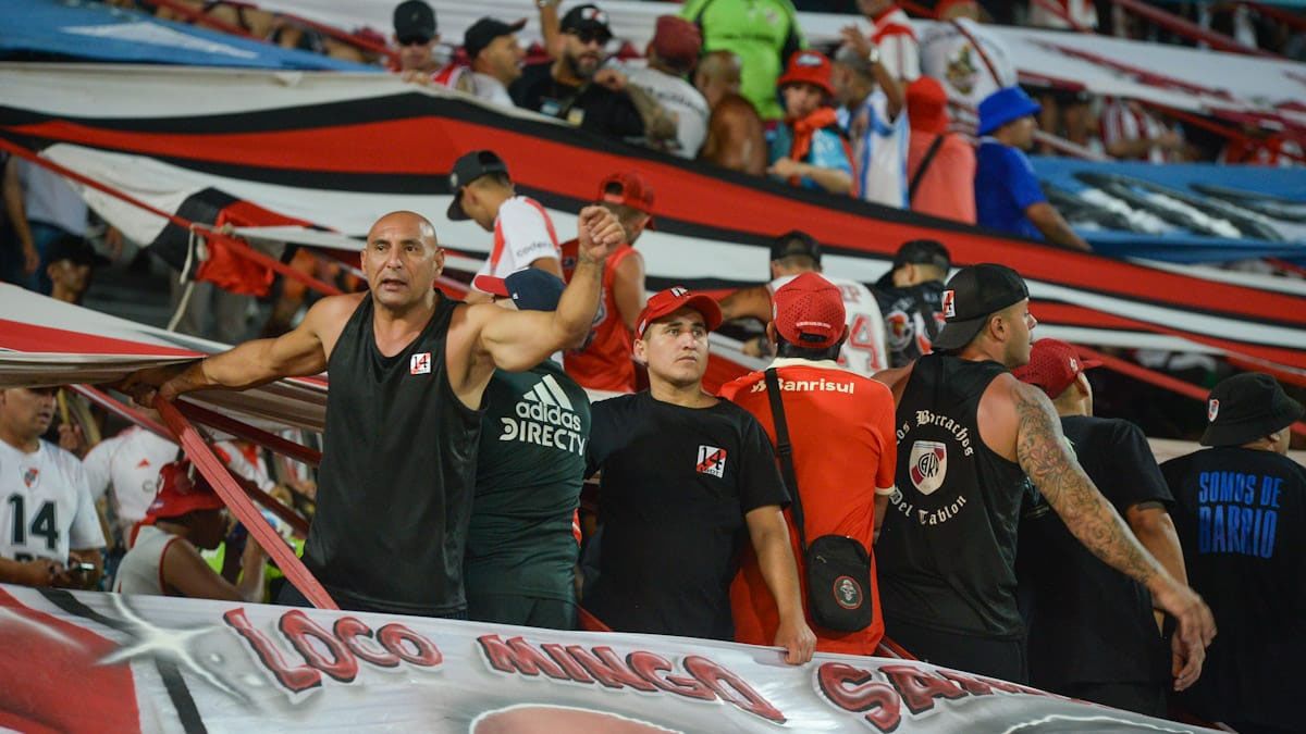 Hubo hinchas de River detenidos.