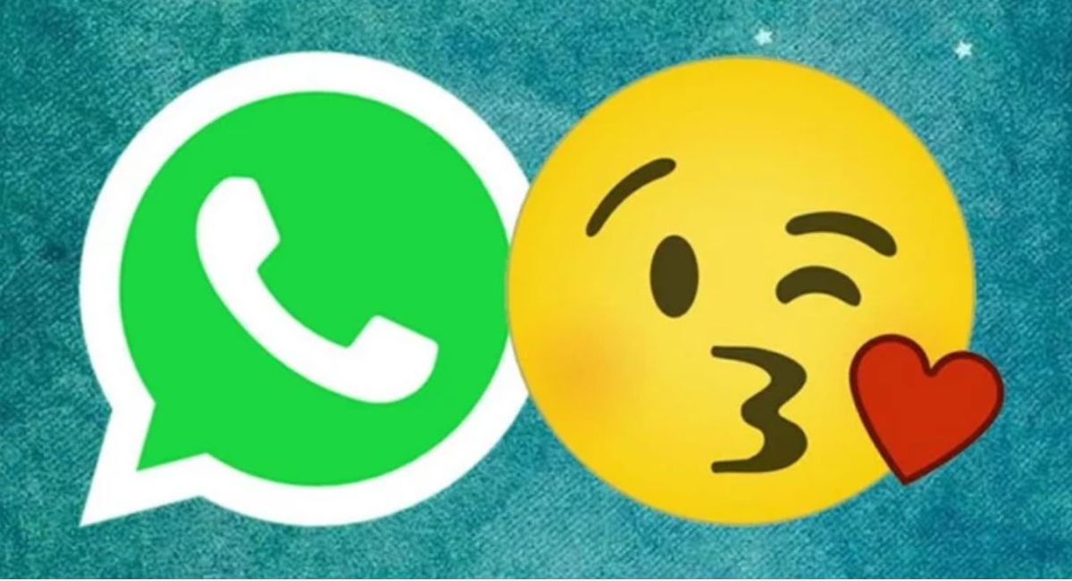 WhatsApp qu significa la carita del beso con coraz n