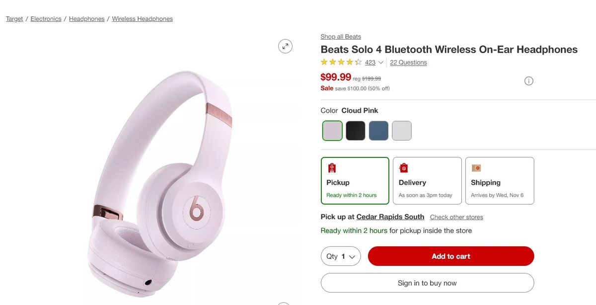 La increíble oferta de Target. La increíble oferta de Target.