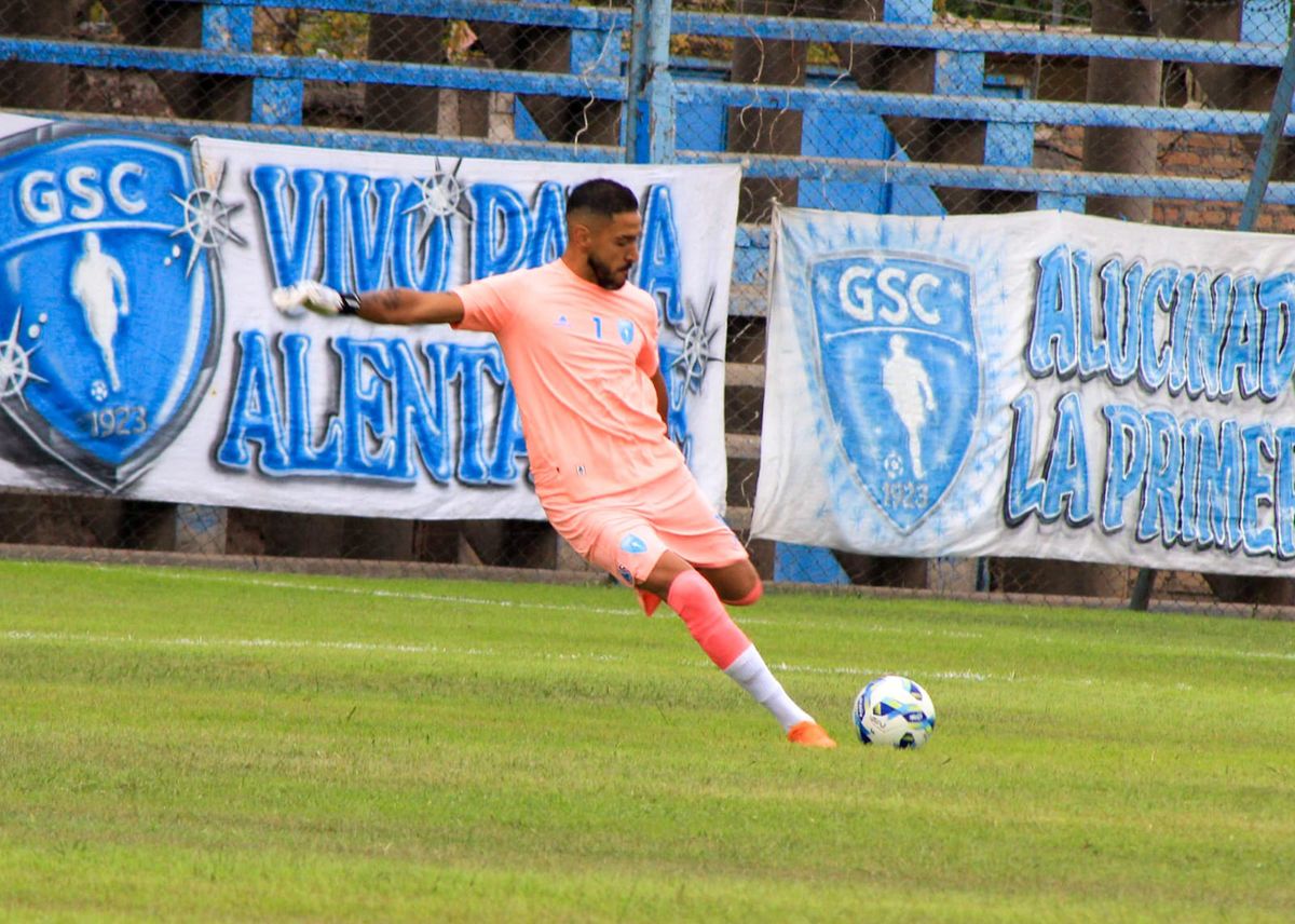 Maximiliano Díaz, el arquero de Gutiérrez le transmite mucha seguridad a su&nbsp; equipo.