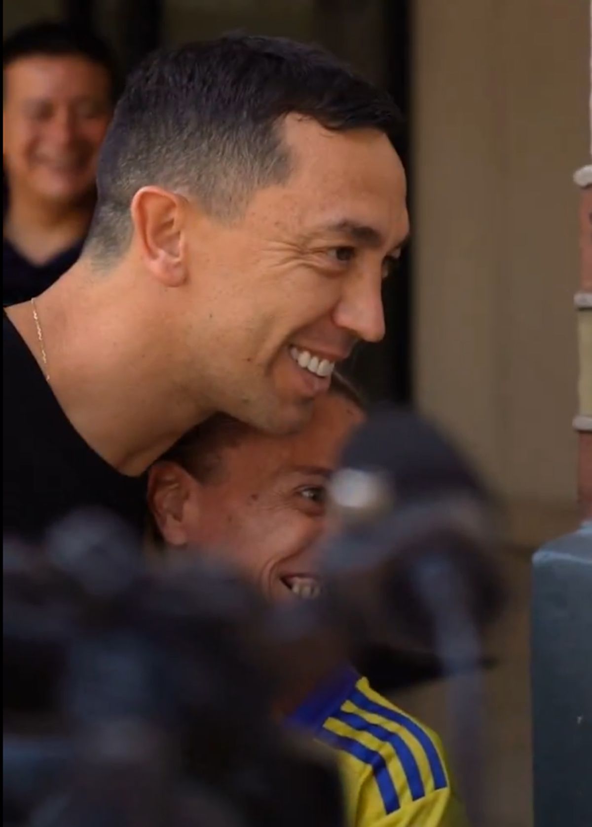 Los hinchas de Boca recibieron a Agustín Marchesín. Los hinchas de Boca recibieron a Agustín Marchesín.