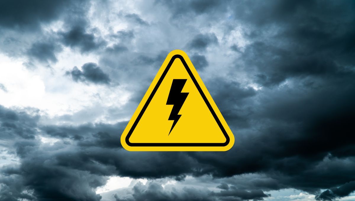 El SMN emitió un alerta por fuertes tormentas