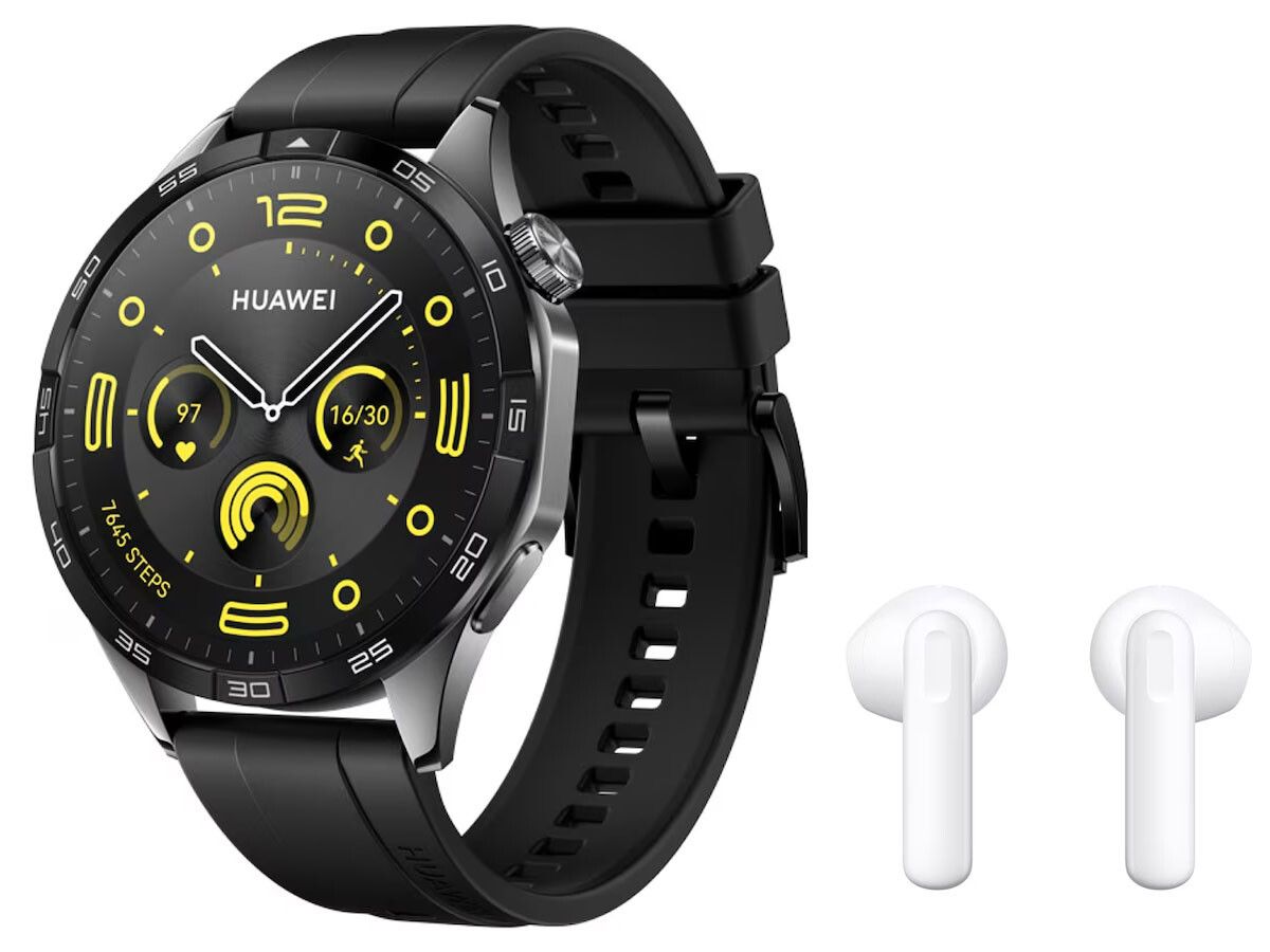 Este reloj de Huawei, en algunas tiendas oficiales, se venden con auriculares de regalo. Este reloj de Huawei, en algunas tiendas oficiales, se venden con auriculares de regalo. 