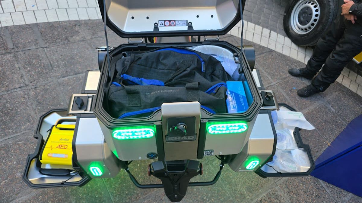 En breve, motos equipadas con recursos sanitarios surcarán las calles de Mendoza, en un intento por mejorar los tiempos de respuesta en los servicios de salud. En breve, motos equipadas con recursos sanitarios surcarán las calles de Mendoza, en un intento por mejorar los tiempos de respuesta en los servicios de salud.