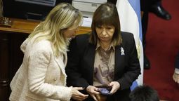 Patricia Bullrich fue la voz cantante del oficiliamo para defender el proyecto de reforma del Banco Central.