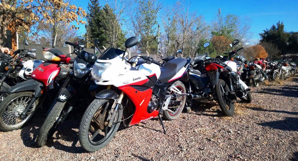 Godoy Cruz rematará motos que fueron secuestradas en procesos judiciales