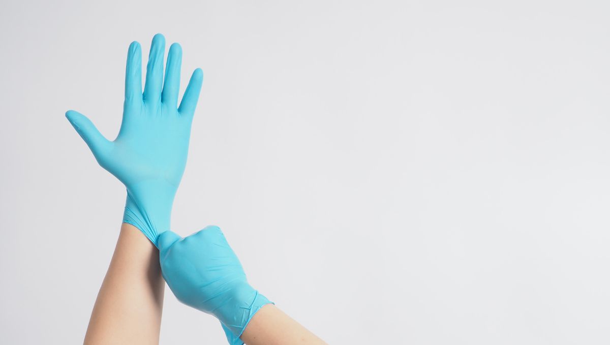 Guantes de látex. Guantes de látex. 