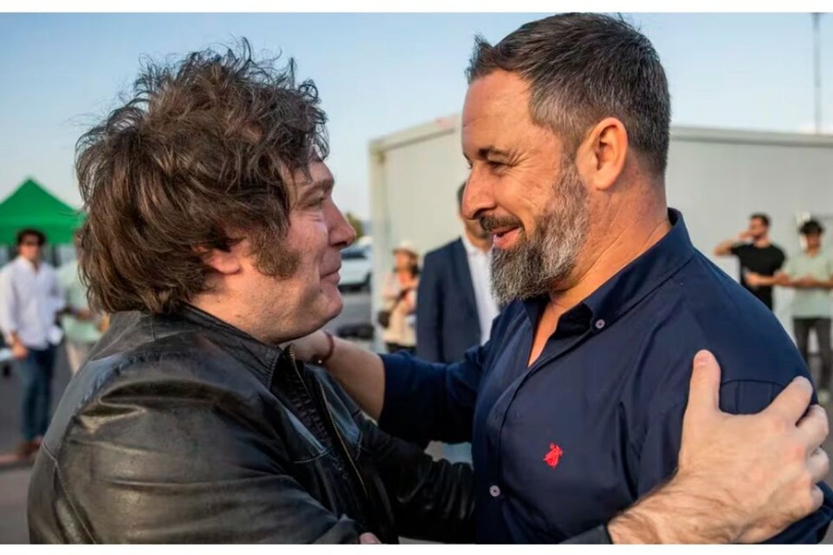Milei participará de un acto con Santiago Abascal, líder ultraderecha de España. Milei participará de un acto con Santiago Abascal, líder ultraderecha de España.