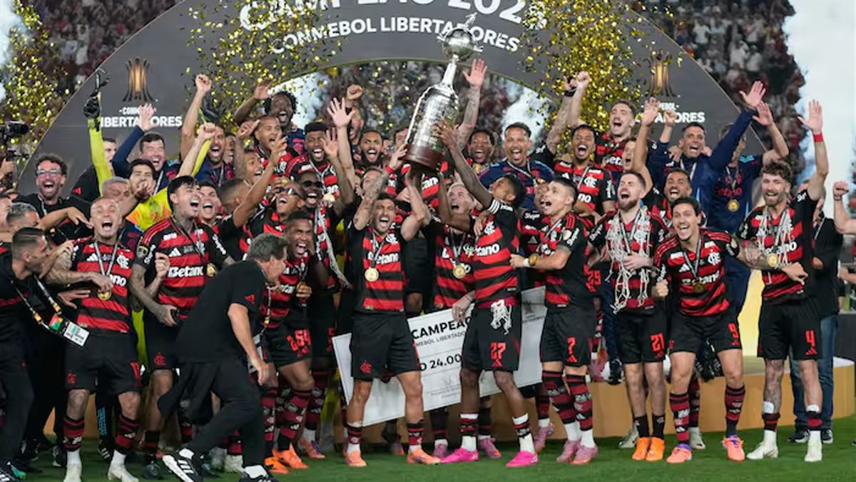 Flamengo, &uacute;ltimo ganador de Copa Libertadores.