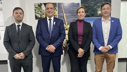 Jerónimo Shantal, Rodolfo Ovalles, Jimena Latorre y Franco Rizzetto.&nbsp;
