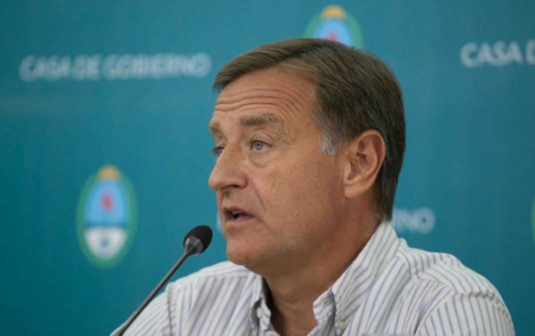 Rodolfo Suarez. Este martes viaja a Buenos Aires.