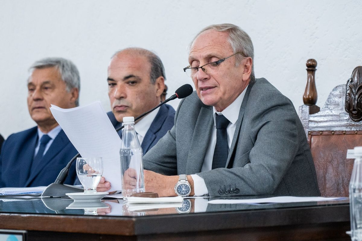 El intendente de San Martín, Raúl Rufeil anunció obras de agua y cloacas durante la apertura de sesiones del Concejo Deliberante.