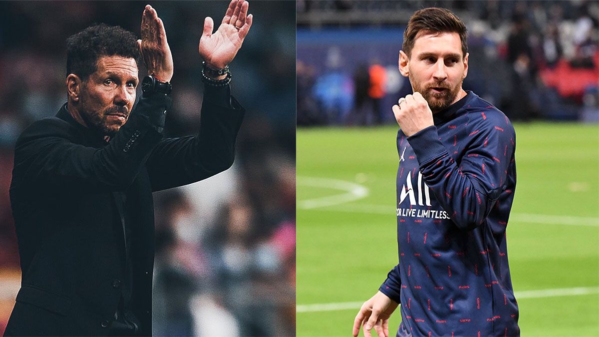 La revelación de Simeone sobre Messi que explotó en el fútbol