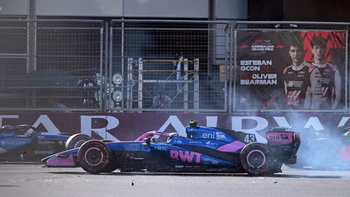 La tajante decisión de Alpine con Colapinto tras el accidente con Gasly en Bakú