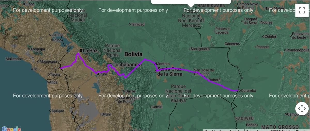 Así será el trayecto de este increíble proyecto Así será el trayecto de este increíble proyecto