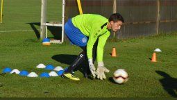 El Tomba se entrenó en Chile