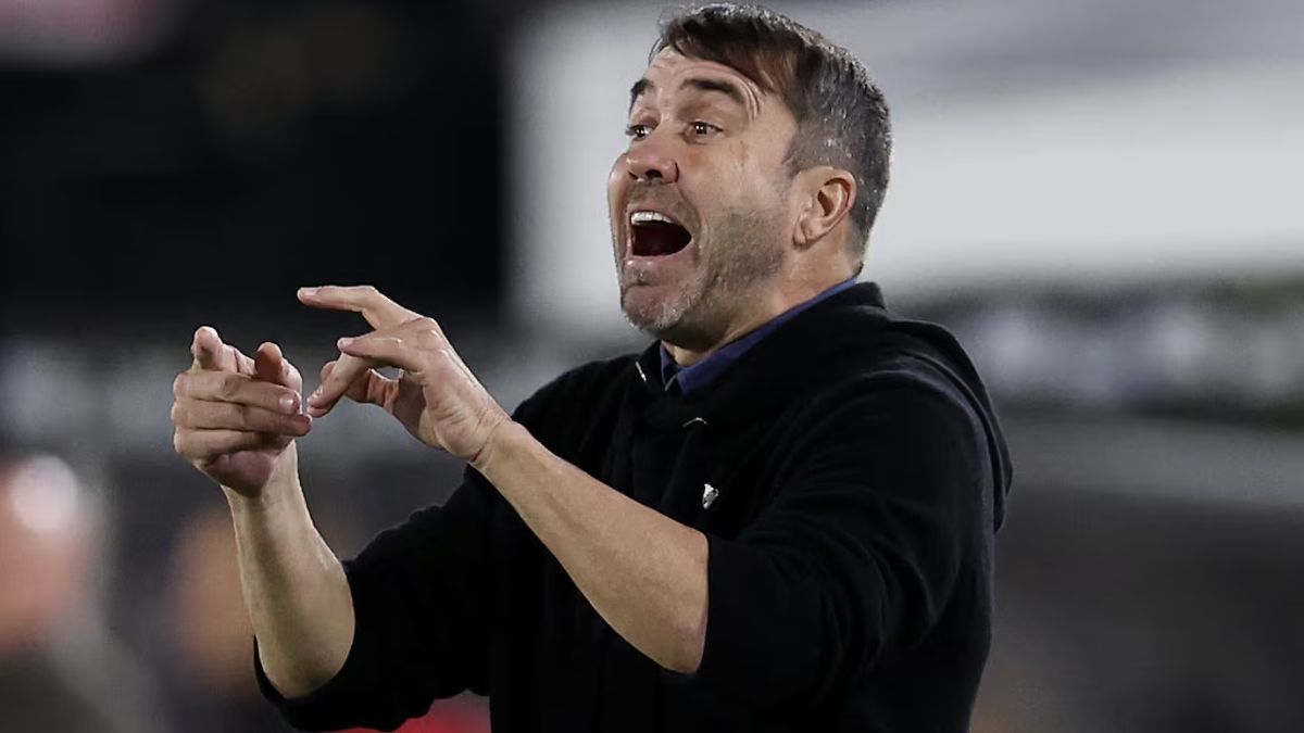 Coudet analizó el empate de River ante Independiente Santa Fe por Copa Sudamericana.
