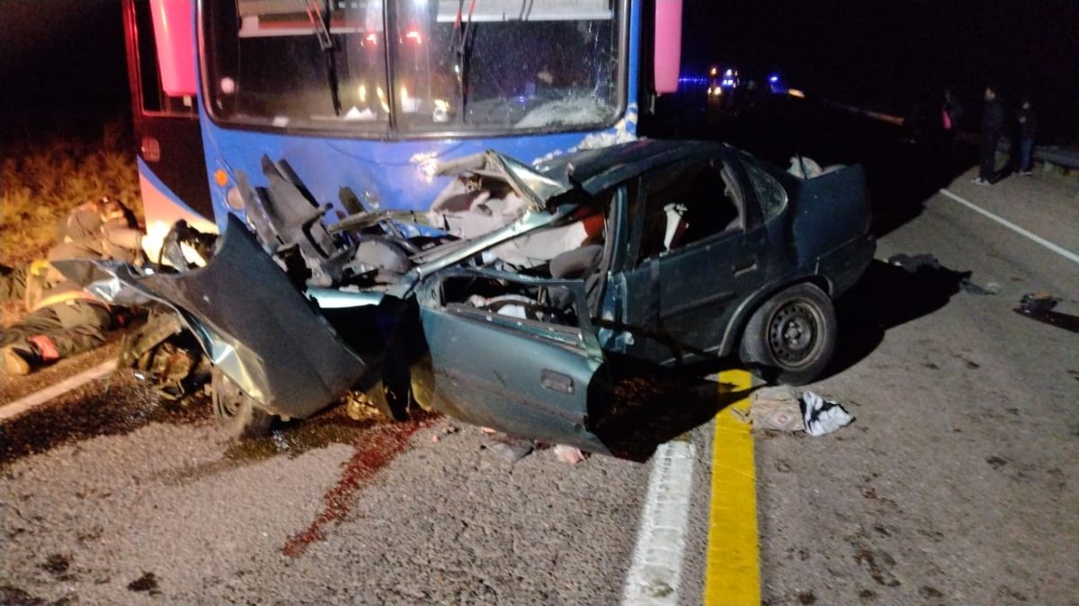 Accidente con dos muertos en Potrerillos
