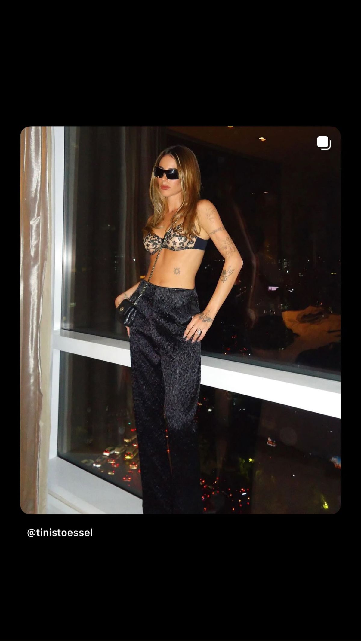 Tini Stoessel salió en lencería de transparencias y paralizó México. Tini Stoessel salió en lencería de transparencias y paralizó México.