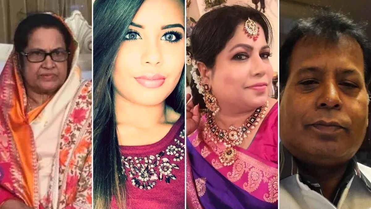 La familia masacrada por el joven La familia masacrada por el joven