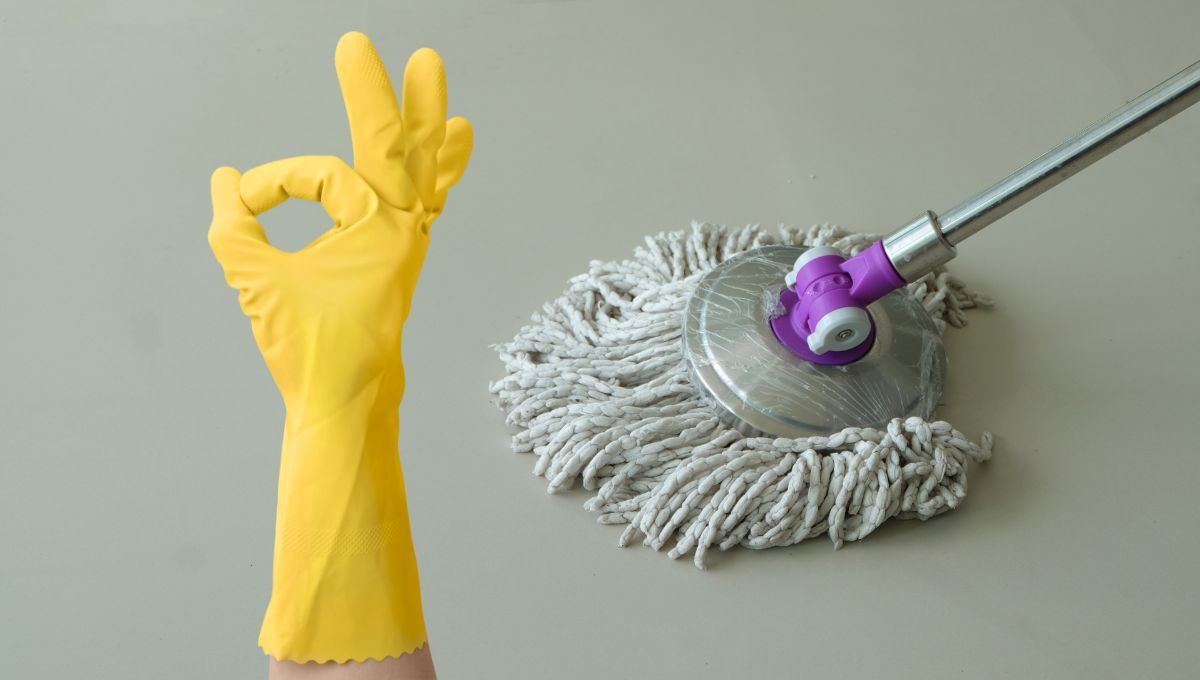 Recupera tu mopa y déjala blanca e impecable con este truco de limpieza