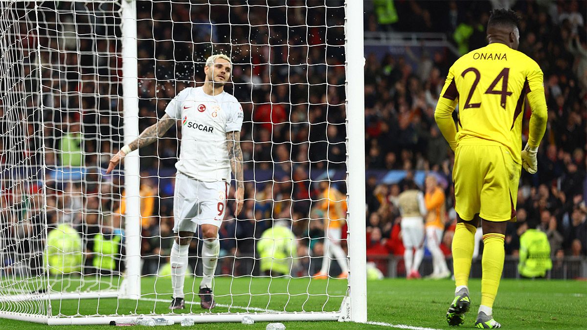 Mauro Icardi mostró dos caras en Galatasaray.